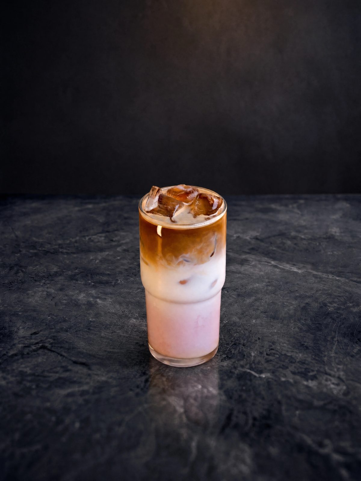 Iced Strawberry Latte